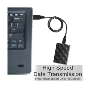 SAITECH IT Paquete de 10 cables USB 2.0 A a Mini de 5_5