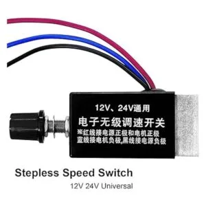Controlador de velocidad de motor CC universal DC 12 V 24