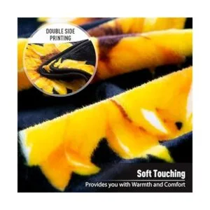 Jekeno Manta de felpa de microfibra de 50 x 60 pulgadas_5