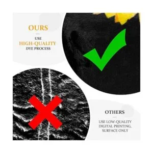 Jekeno Manta de felpa de microfibra de 50 x 60 pulgadas_3