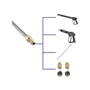 M MINGLE Accesorio limpiador de canalones de lavado a_4