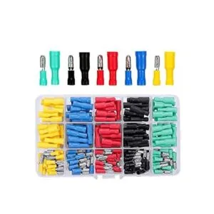 Qibaok Terminales de bala conectores de alambre hembras_1