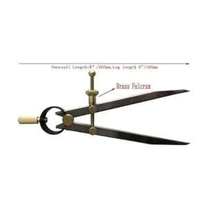 Pinza divisora de resorte de precisión brújula de ajuste_2