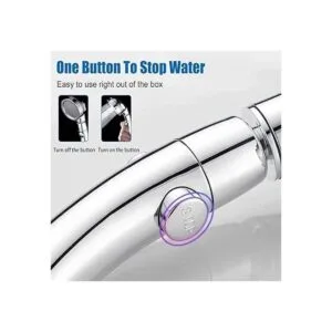 Cabezal de ducha desmontable con manguera de 59 pulgadas