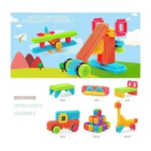 Teytoy Juego de 100 bloques de construcción en forma de_4