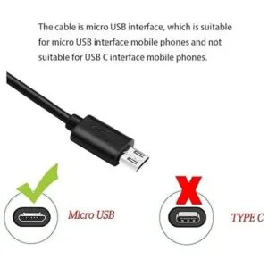 Cargador de coche con cable micro USB para Samsung Galaxy