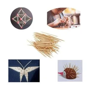 Gmark Palillos de dientes redondos de hotel 800 unidades