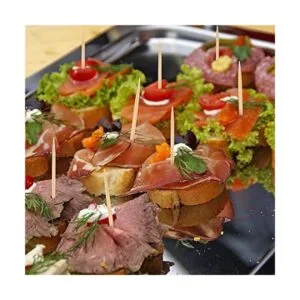 Gmark Palillos de dientes redondos de hotel 800 unidades