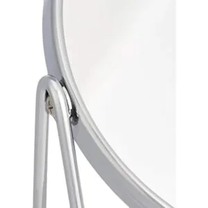 Espejo de tocador con bandeja cuadrada de bambú aumento_4