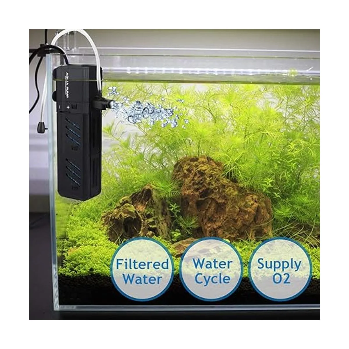 NO.17 Filtro interno sumergible para acuario filtro de_4