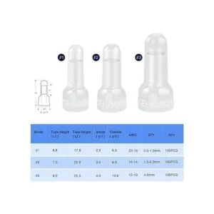 Nilight Terminal de crimpado de extremo cerrado 50036R de_2