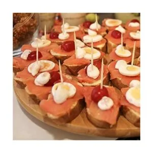 Gmark Palillos de dientes redondos de hotel 800 unidades