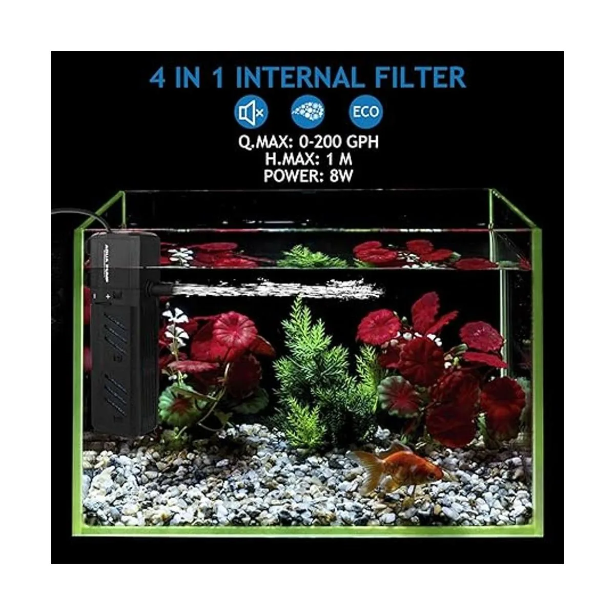 NO.17 Filtro interno sumergible para acuario filtro de_3