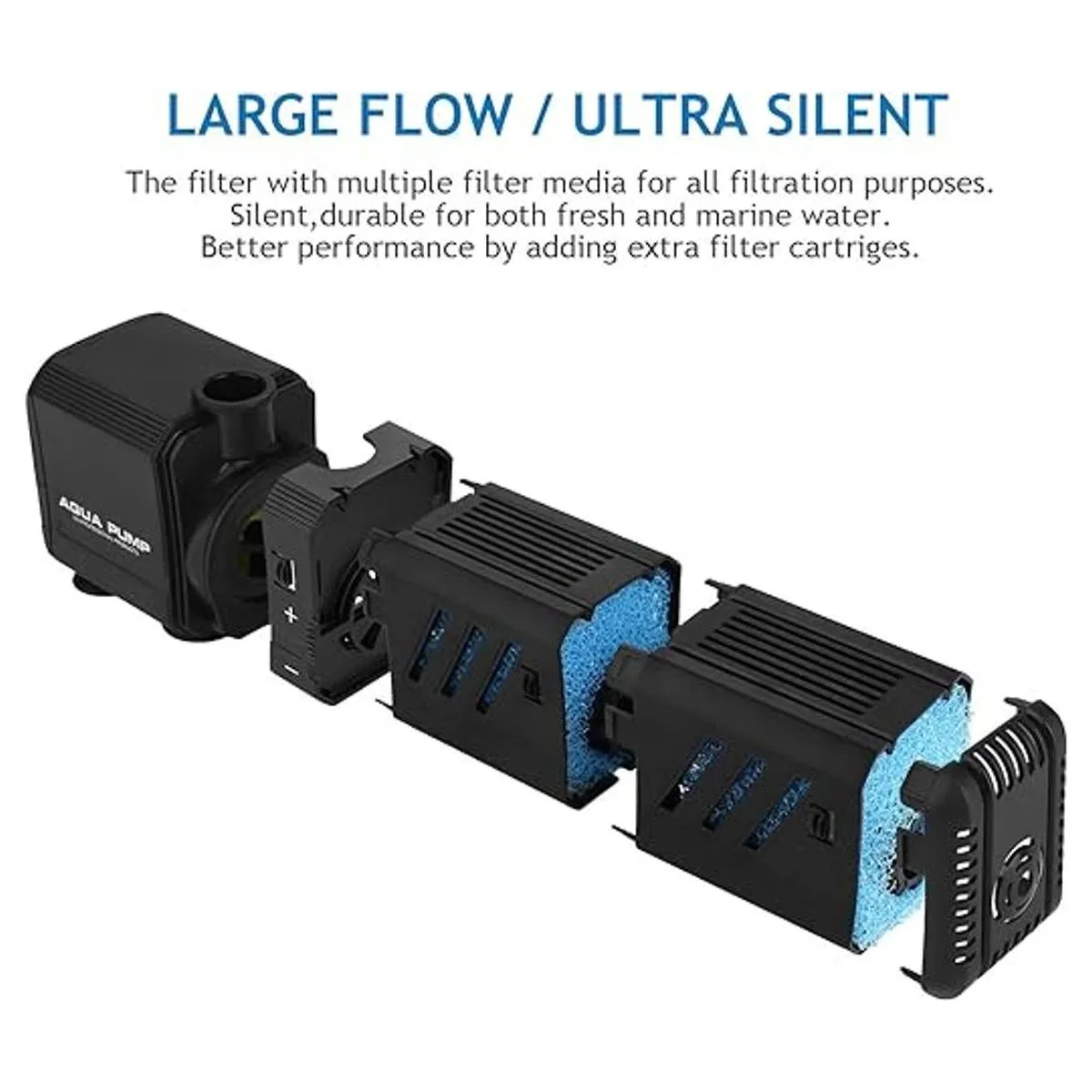 NO.17 Filtro interno sumergible para acuario filtro de_2