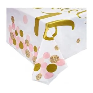 170 Piece Rose Gold Sweet 16 Birthday Decorations for_5