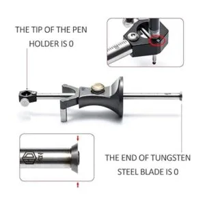 Calibre de marcado de rueda herramienta de escritura de_4