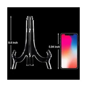 Caballetes de acrílico transparentessoportes de placa_3