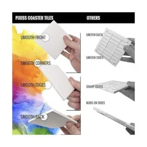 Paquete de 100 azulejos de cerámica para manualidades_5