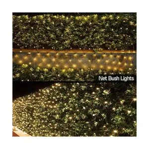 Cadena de luces solares de jardín para exteriores color