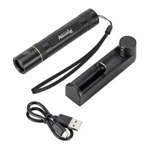 Alonefire SV003 Linterna UV portátil recargable de 10 W_6
