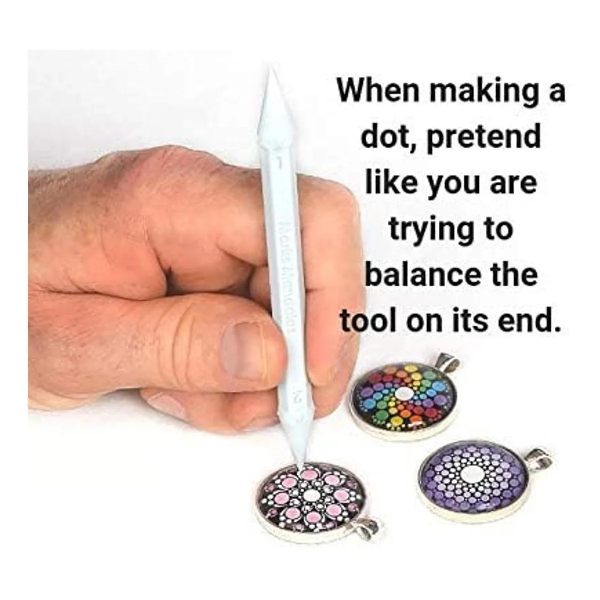 Marks Mandalas Juego de herramientas de punteado de 16_4