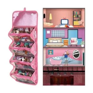 Leeche Estuche de almacenamiento y exhibición para muñecas_2