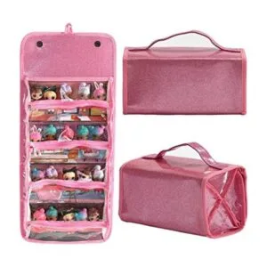 Leeche Estuche de almacenamiento y exhibición para muñecas_1
