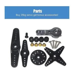 ANNIMOS Servo de motor digital sin núcleo de 77.2 lbs 7.4