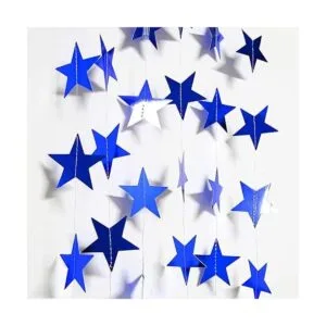 Decor365 Kit de guirnaldas de estrellas y luna de color_2