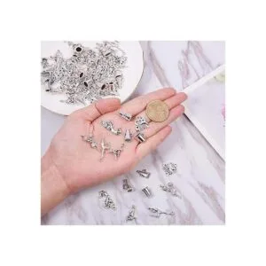 PH PandaHall Dije de animación 80 piezas de 8 estilos