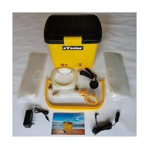 OYOOQO Ducha portátil ducha de camping ducha al aire_5