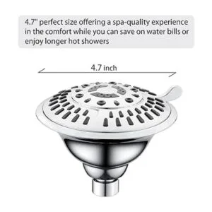 BRIGHT SHOWERS Cabezal de ducha de lluvia de alta presión_4