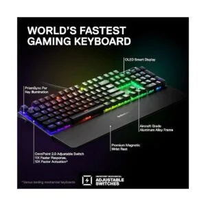 SteelSeries Apex Pro Teclado mecánico para videojuegos_3