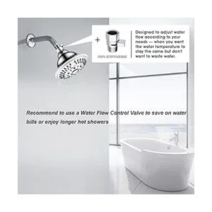 BRIGHT SHOWERS Cabezal de ducha de lluvia de alta presión_5