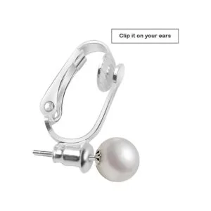 Conversor de aretes con clip 20 piezas para hacer joyas