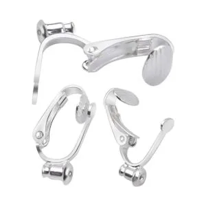 Conversor de aretes con clip 20 piezas para hacer joyas