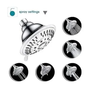 BRIGHT SHOWERS Cabezal de ducha de lluvia de alta presión_2