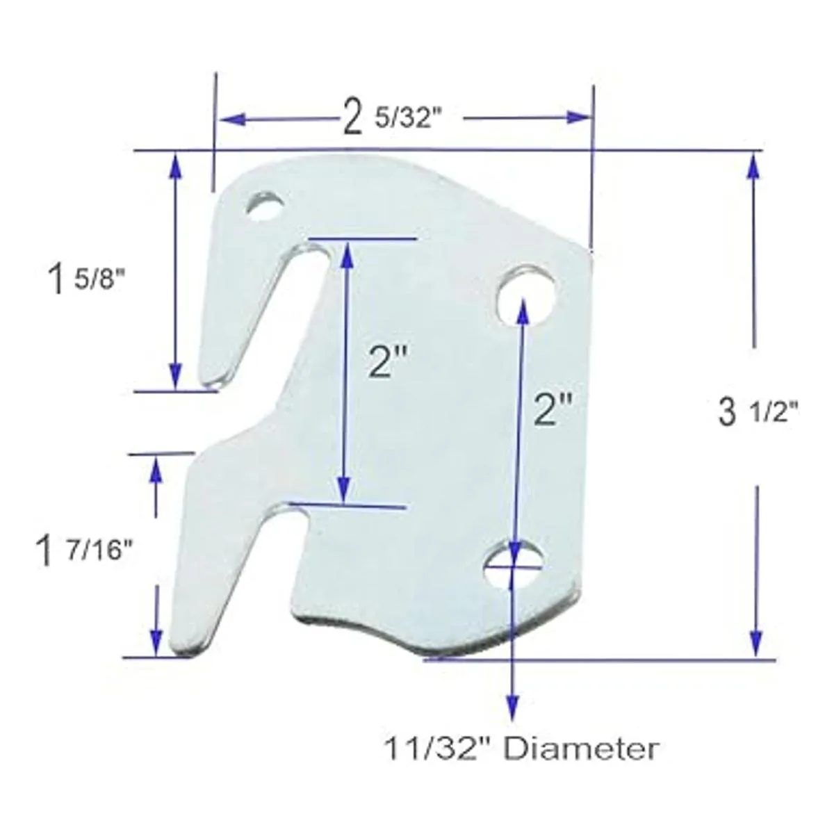 Juego de 4 platos universales de madera para riel de cama_2