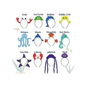 CiyvoLyeen Diadema de fiesta de animales marinos con_2