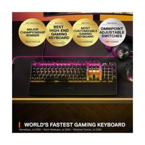 SteelSeries Apex Pro Teclado mecánico para videojuegos_4