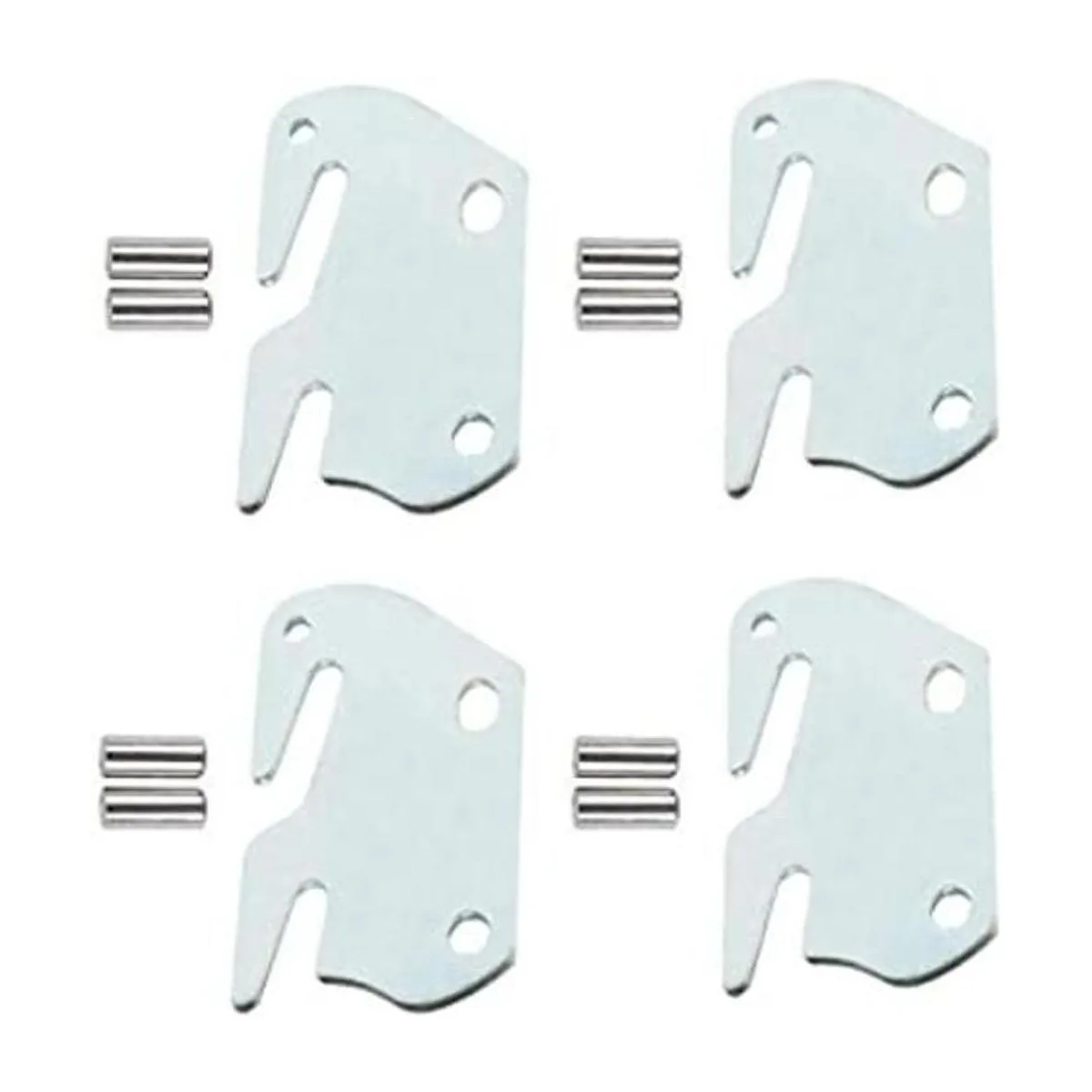 Juego de 4 platos universales de madera para riel de cama_1