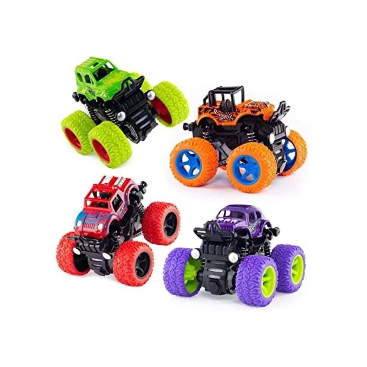 Monster Trucks Inertia Car Toys Juguetes de coche con_1