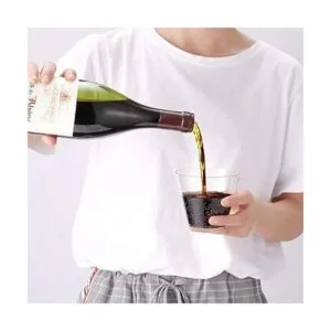 200 vasos de plástico con purpurina de 9 onzas vasos_5