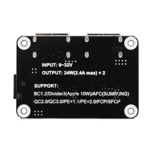 DROK Convertidor USB Buck de 12 V a 5 V CC puerto USB_5