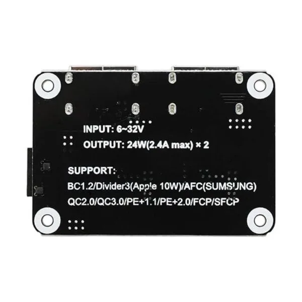 DROK Convertidor USB Buck de 12 V a 5 V CC puerto USB_5