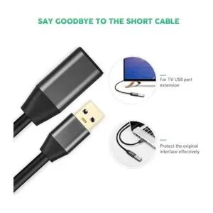 Cable de extensión USB 3.0 de 20 pies XXONE aleación de