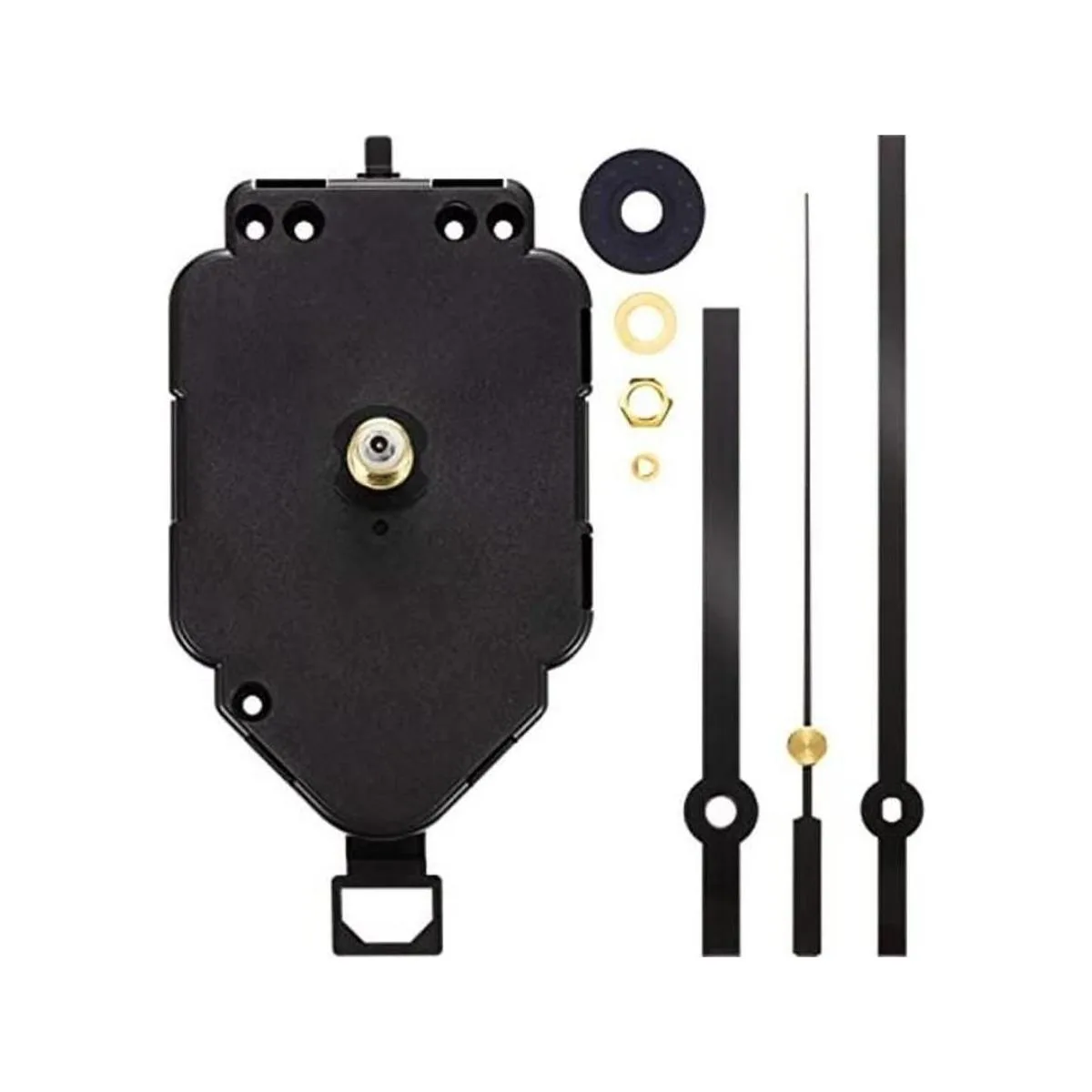 Reloj de péndulo de repuesto de movimiento de eje largo