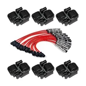 MAS Juego de 6 bobinas de encendido 12 juegos de cables_1