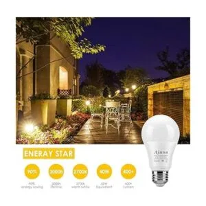 Bombilla LED del atardecer al amanecer bombilla con