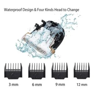 Kit de aseo para perros de bajo ruido eléctrico_5